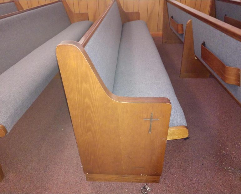 church pew color selection