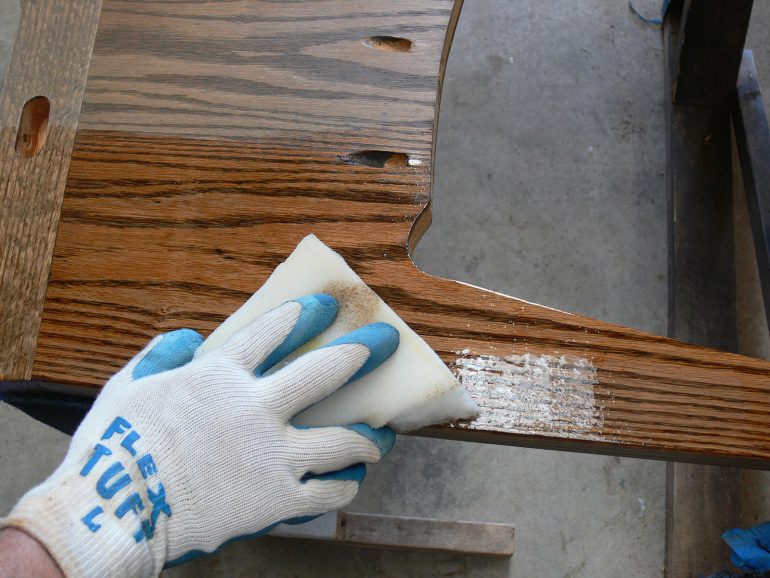 Pew Wood Restoration McPhail Church Services